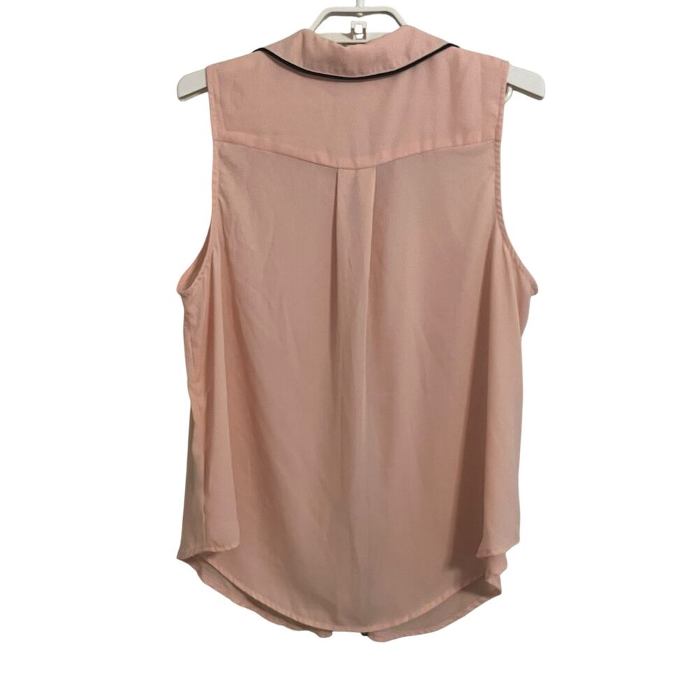 Torrid Button Down Tank Piped Blouse - image 4
